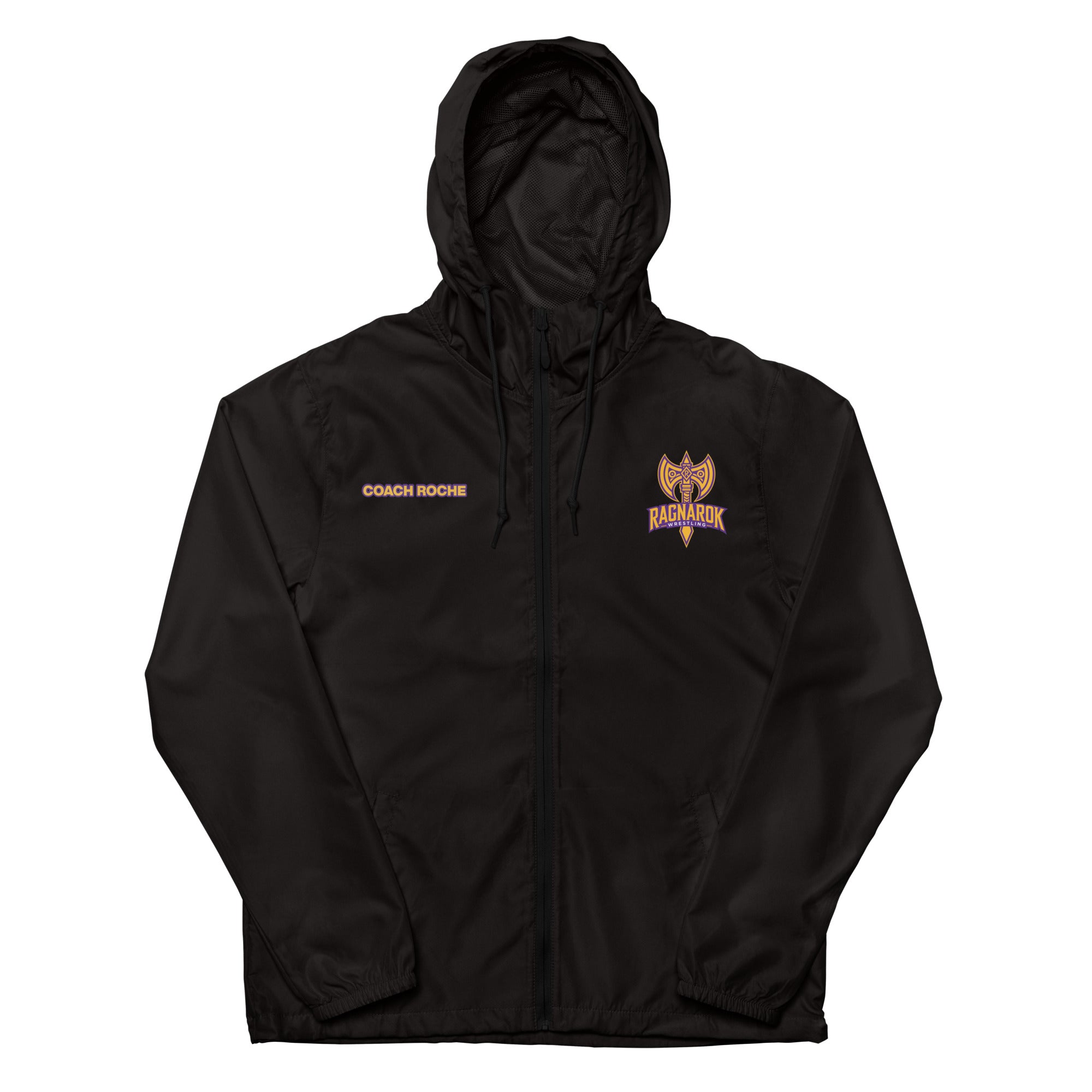 Ragnarok Unisex lightweight zip up windbreaker - Coach Roche – Chain ...