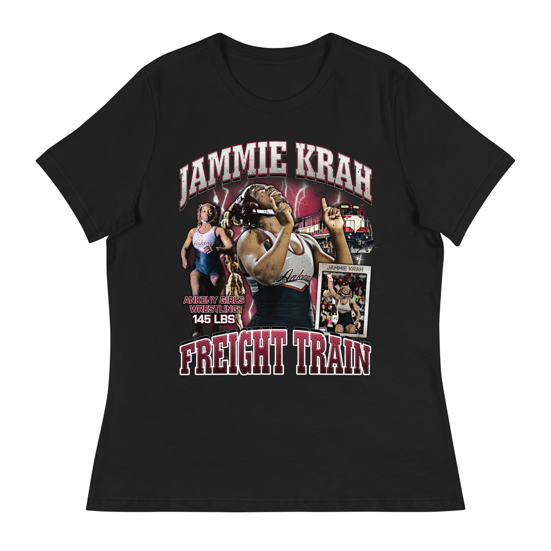 Jammie Krah Women's Relaxed T-Shirt – Chain Wrestling